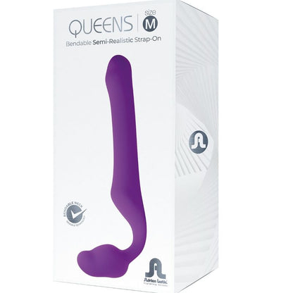 ADRIEN LASTIC QUEENS STRAP ON FLEXiVEL VIOLETA TAMANHO M