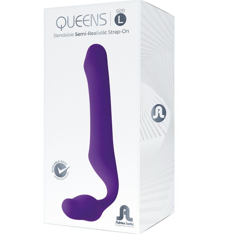 ADRIEN LASTIC QUEENS STRAP ON FLEXiVEL VIOLETA TAMANHO L