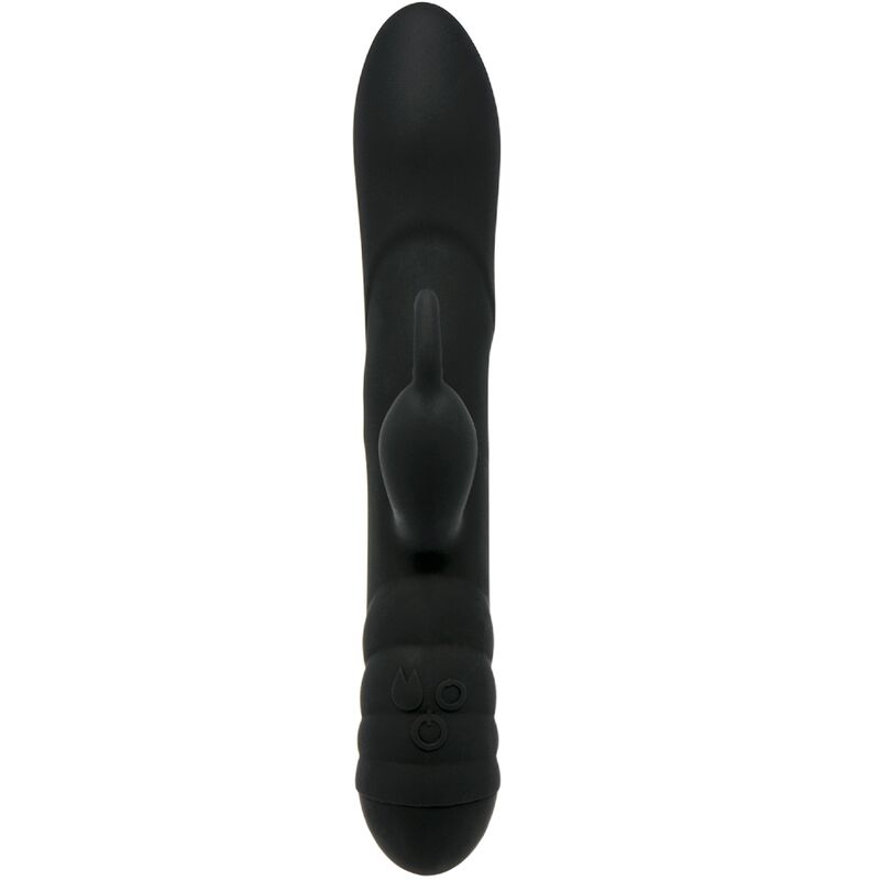 ADRIEN LASTIC VIBRADOR TWISTER E ROTADOR MASSAGER COELHO PRETO