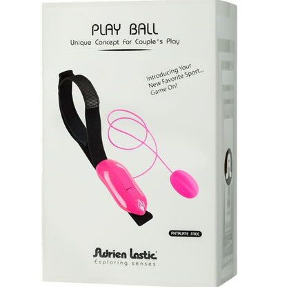 ADRIEN LASTIC PLAY BALL MINI OVO VIBRANTE PARA CASAIS ROSA