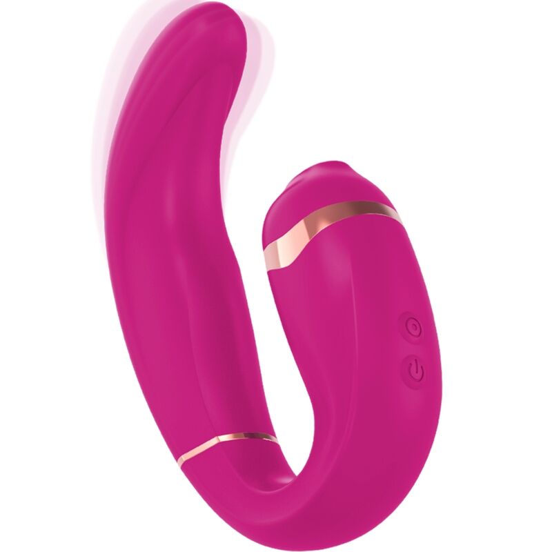 ADRIEN LASTIC MYG SUCKER DE CLIToRIS E ESTIMULADOR DE PONTO G ROSA