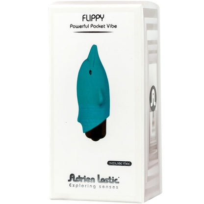 ADRIEN LASTIC VIBRADOR DE BOLSO FLIPPY DELFIN