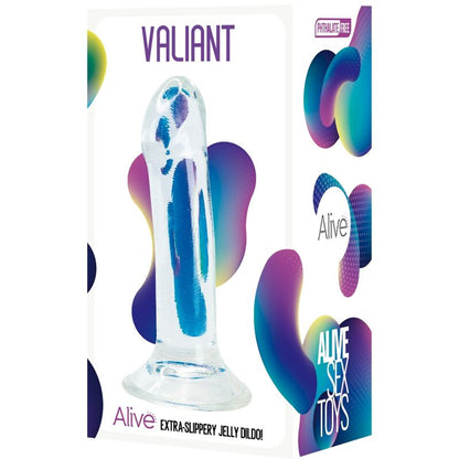 ALIVE PeNIS REALiSTICO VALIANT TRANSPARENTE 16 CM