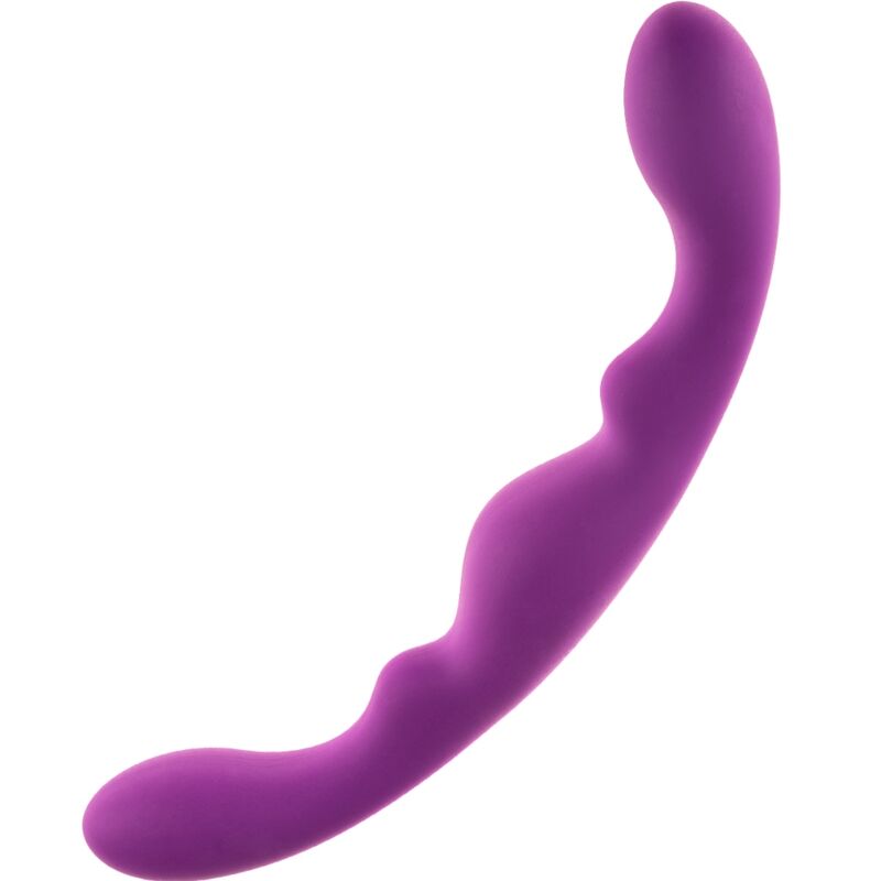 ALIVE LUNA DILDO DUPLA PENETRAyaO VIOLETA SILICONE 25 CM