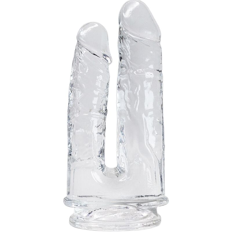 ALIVE IMPERIUM DUPLO PeNIS REALISTA TRANSPARENTE 12 14 CM