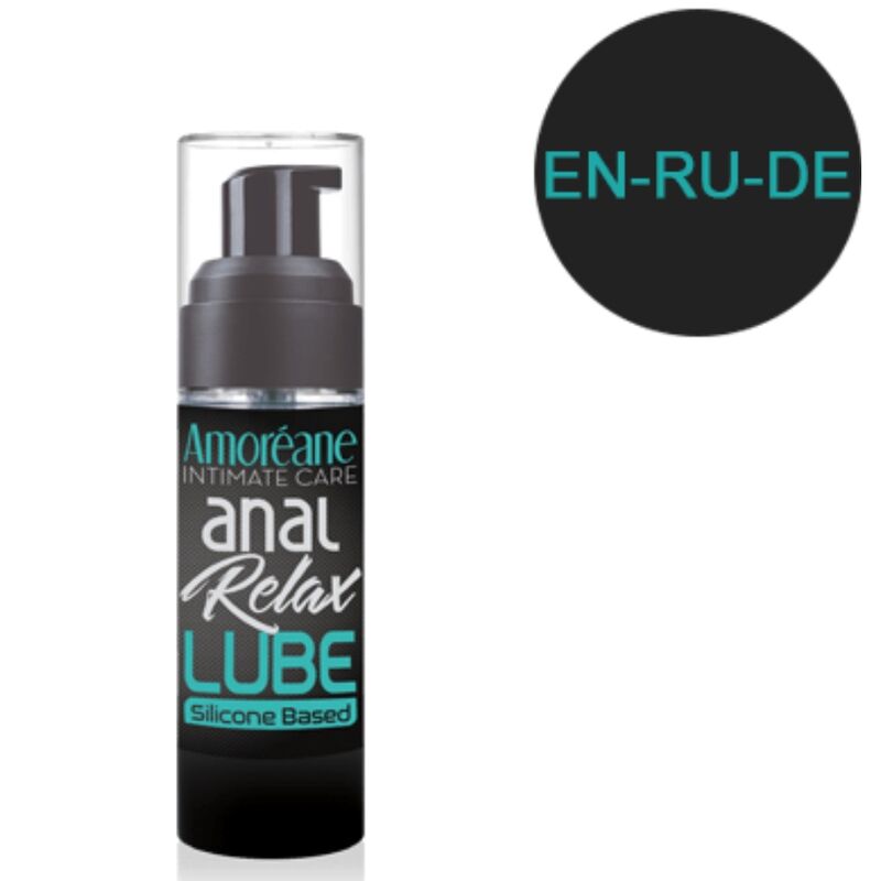 AMOREANE LUBRIFICANTE ANAL a BASE DE SILICONE 30 ML EN RU DE