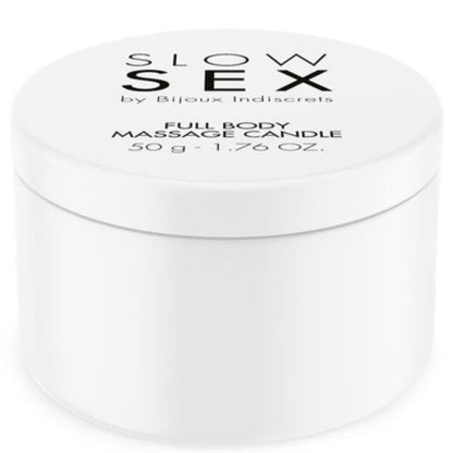 BIJOUX SLOW SEX VELA DE MASSAGEM CORPORAL 50 G