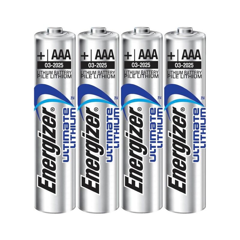 ENERGIZADOR ULTIMATE LITHIUM LITHIUM BATTERY AAA L92 LR03 15V BLISTER 4