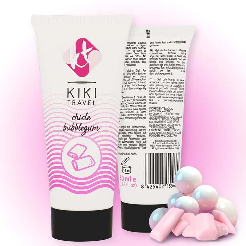 KIKi TRAVEL GOMA DE MORANGO LUBRIFICANTE 50 ML