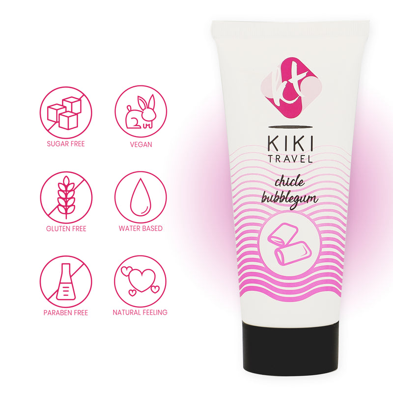 KIKi TRAVEL GOMA DE MORANGO LUBRIFICANTE 50 ML