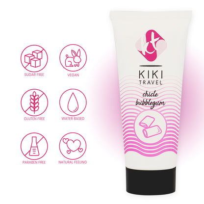 KIKi TRAVEL GOMA DE MORANGO LUBRIFICANTE 50 ML