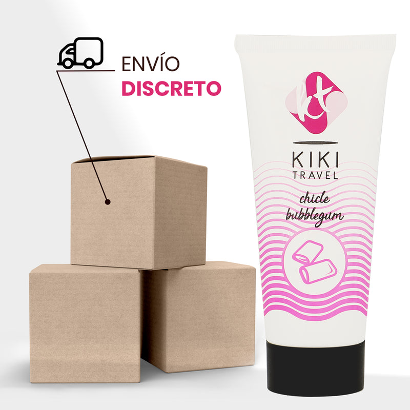 KIKi TRAVEL GOMA DE MORANGO LUBRIFICANTE 50 ML