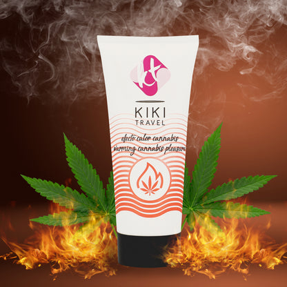 KIKi TRAVEL CANNABIS LUBRIFICANTE DE EFEITO QUENTE 50 ML