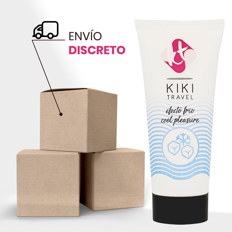 KIKi TRAVEL LUBRIFICANTE COM EFEITO DE REFRIGERAyaO 50 ML