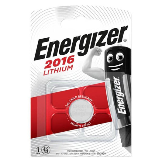 BOTaO DE LiTIO ENERGIZER CR2016 3V 1 UNIDADE