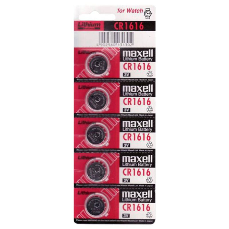 BATERIA MAXELL LITIO CR1616 3V 5UDS