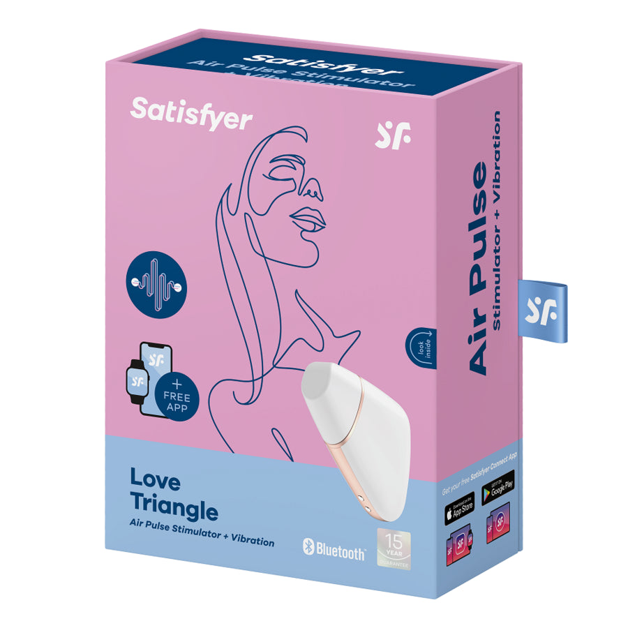 SATISFYER CONNECT LOVE TRIANGLE BRANCO