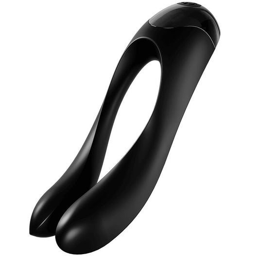 SATISFYER DOCES BASTaO DE DEDO VIBRADOR PRETO