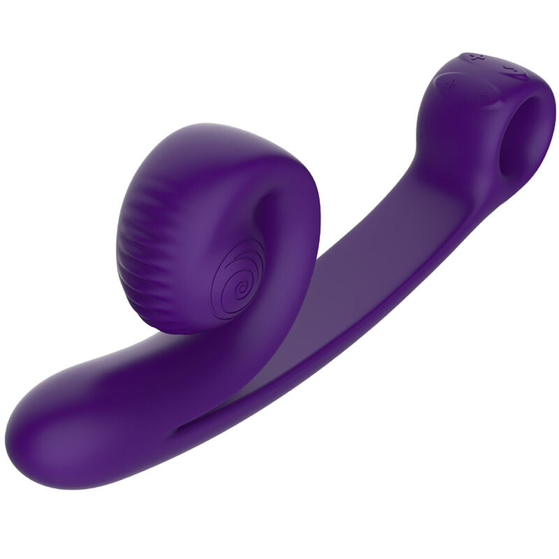 SNAIL VIBE VIBRADOR CURVA ROXO