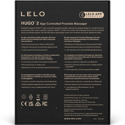 LELO HUGO 2 MASAJEADOR DE PROSTATA VERDE