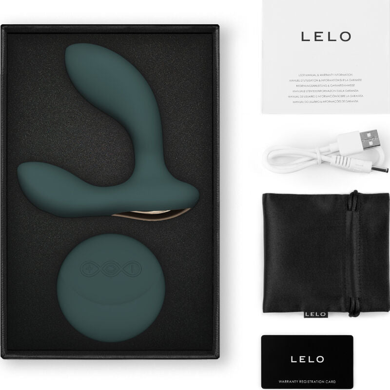 LELO HUGO 2 MASAJEADOR DE PROSTATA CONTROL REMOTO VERDE