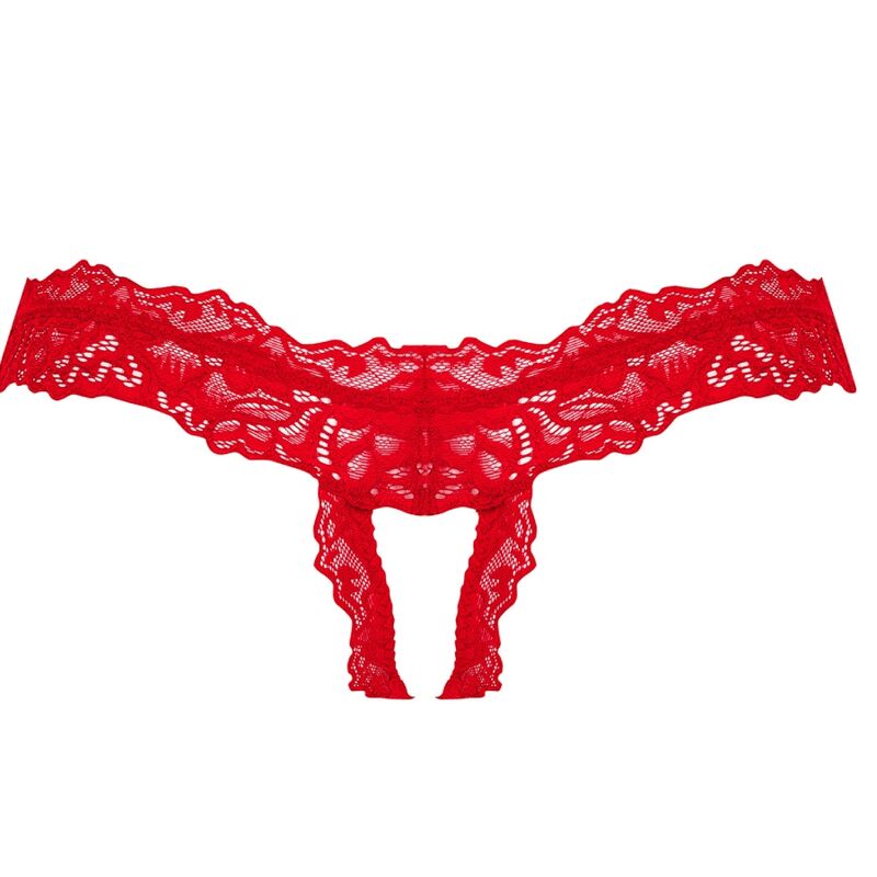 OBSESSIVE TANGA AMOR CHERRIS SEM CROTCHLESS L XL