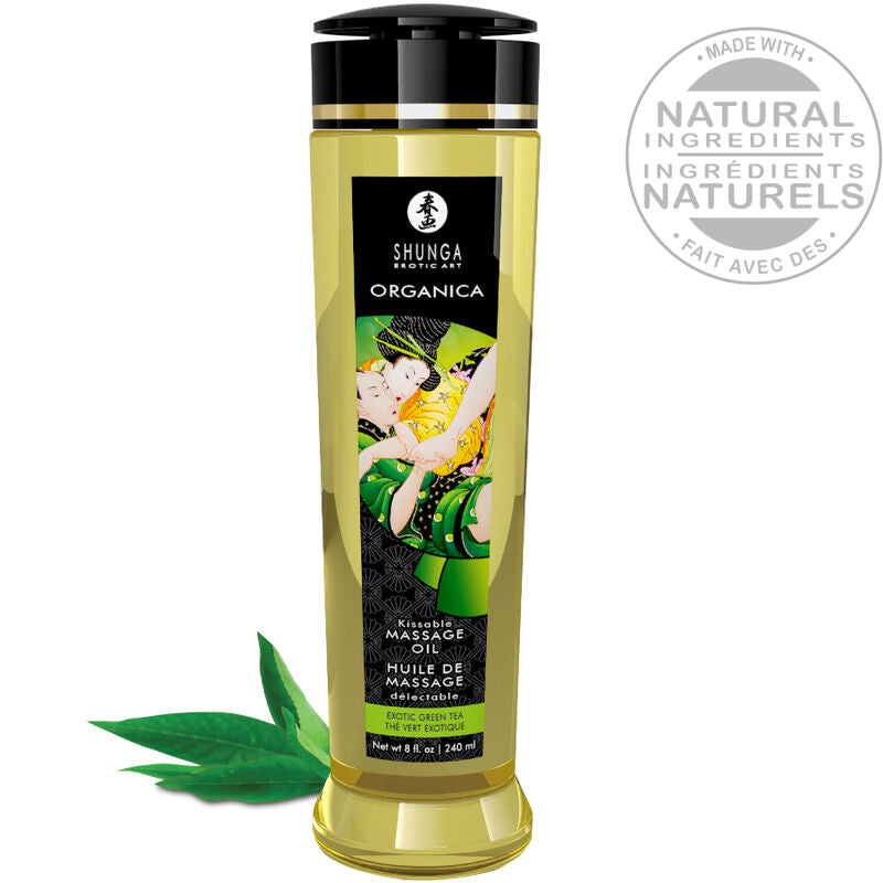 SHUNGA oLEO DE MASSAGEM BIO CHa VERDE 240 ML