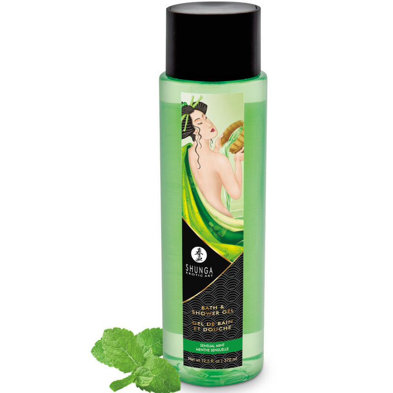 SHUNGA GEL DE BANHO E DUCHE SENSUAL HORTELa 370 ML