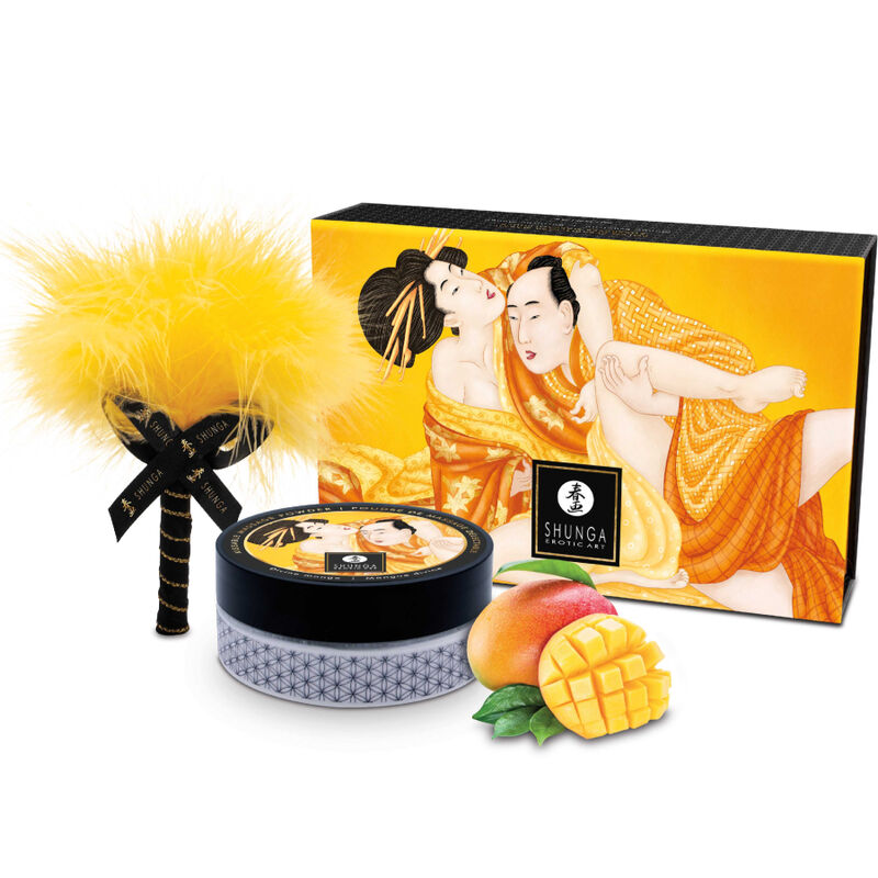 SHUNGA KIT DE Po DE MASSAGEM COMESTiVEL MANGA