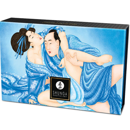 SHUNGA KIT DE MASSAGEM EM Po DE COCO COMESTiVEL