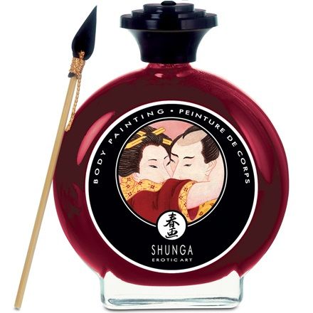 PINTURA CORPORAL SHUNGA VINHO DE MORANGO ESPUMANTE