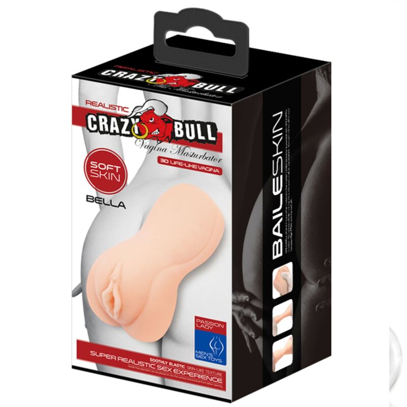 CRAZY BULL MASTUBADOR EM FORMA DE BELLA VAGINA