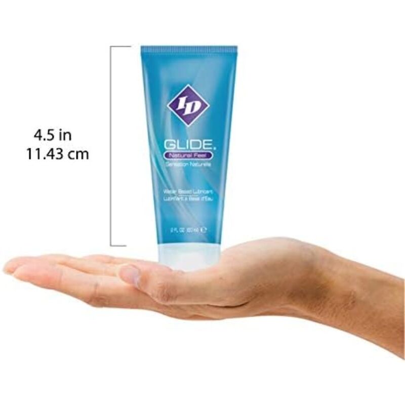 ID GLIDE LUBRIFICANTE a BASE DE aGUA TUBO DE VIAGEM ULTRA DURADOURO 60 ML