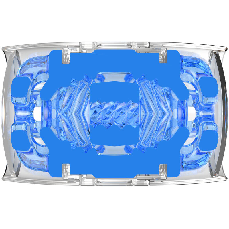 FLESHLIGHT MASTURBADOR QUICKSHOT TURBO AZUL GELO