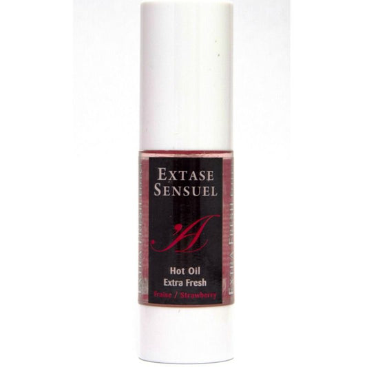 EXTASE SENSUEL HOT OIL EXTRA FRESH STRAWBERRY