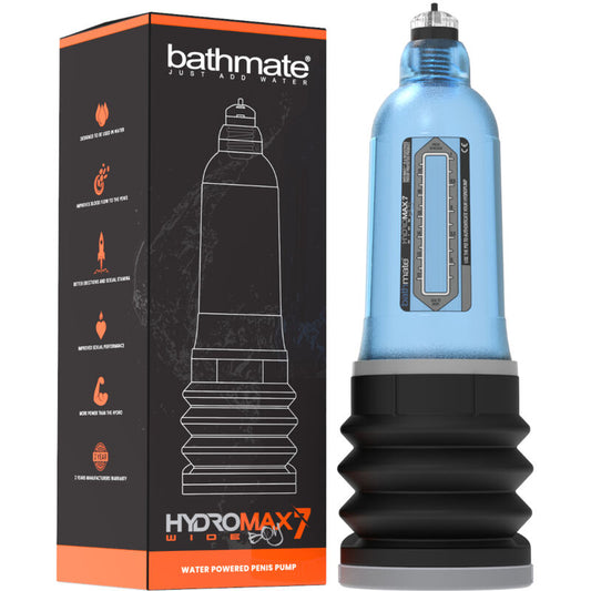 BATHMATE HYDROMAX 7 WIDE BOY X30 AZUL