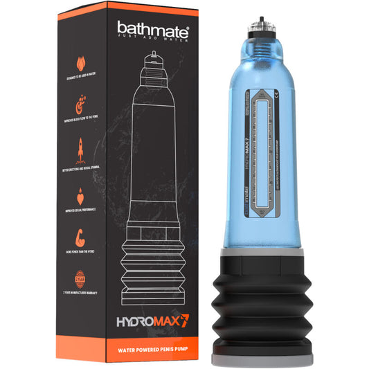 BATHMATE HYDROMAX 7 BOMBA DE AUMENTO DO PeNIS AZUL