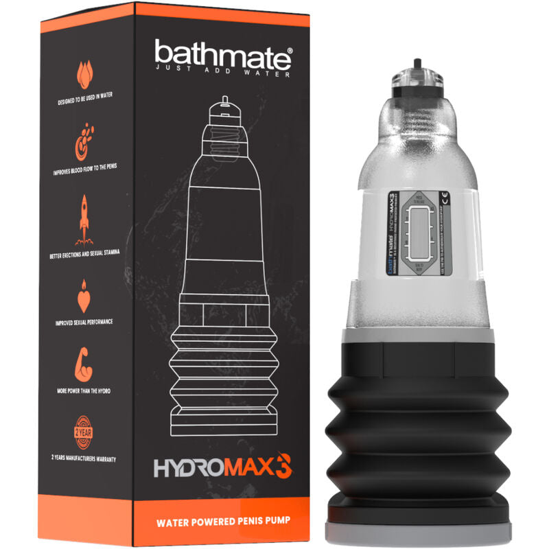 BATHMATE HYDROMAX 3 TRANSPARENTE