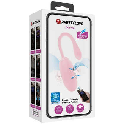 PRETTY LOVE OVO VIBRAToRIO RECARREGVEL DOREEN ROSA