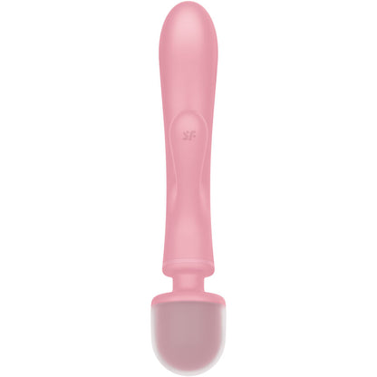 SATISFYER TRIPLE LOVER RABBIT VIBRADOR MASSAGER ROSA