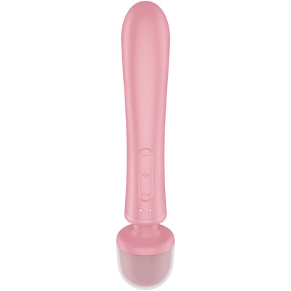 SATISFYER TRIPLE LOVER RABBIT VIBRADOR MASSAGER ROSA