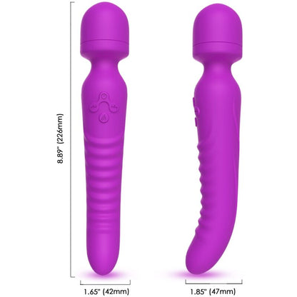 ARMONY MISSION MASAJEADOR VIBRADOR EFECTO CALOR VIOLETA