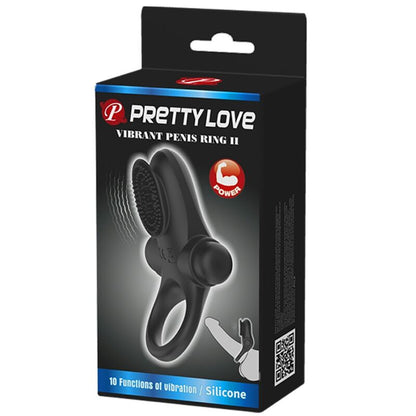 PRETTY LOVE ANEL VIBRADOR II PARA O PeNIS PRETO