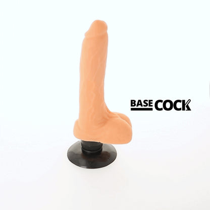 BASECOCK VIBRADOR REALiSTICO 2 1 NATURAL 185 CM