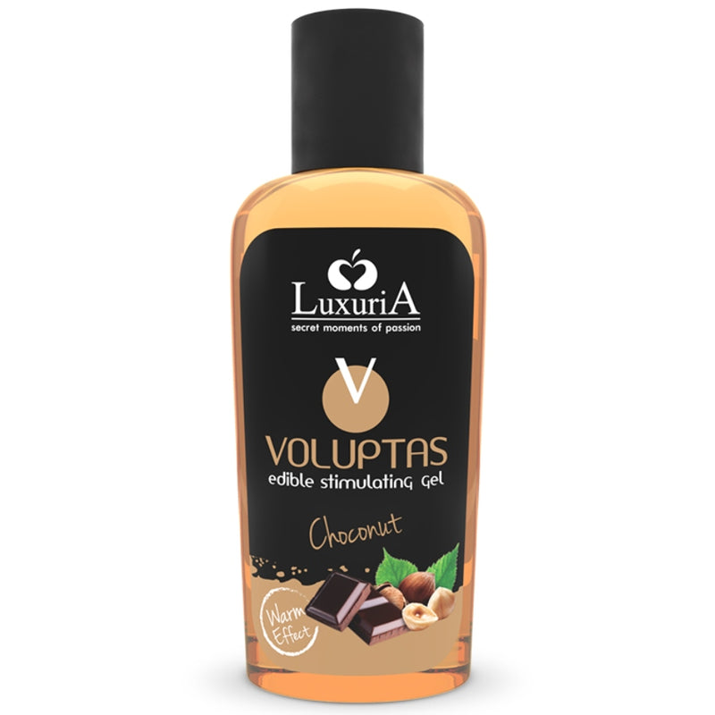 LUXURIA VOLUPTAS GEL DE MASSAGEM COMESTiVEL EFEITO AQUECENTE CHOCONUT 100 ML