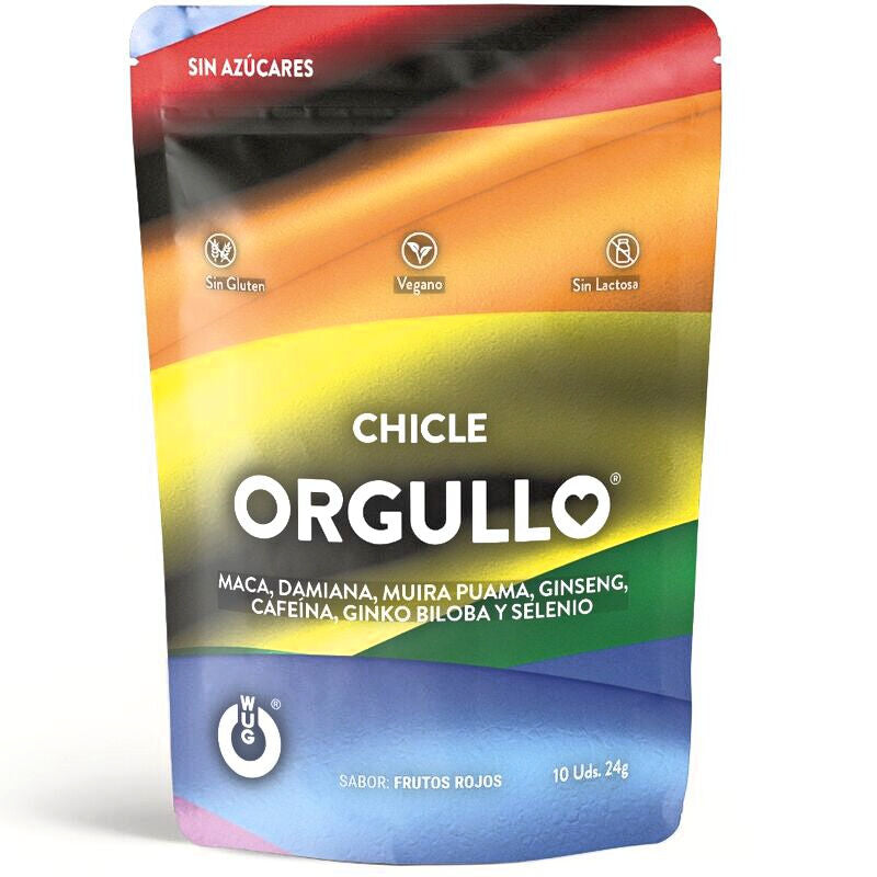 WUG GUM ORGULLO LGBT PRIDE 10 UNITS