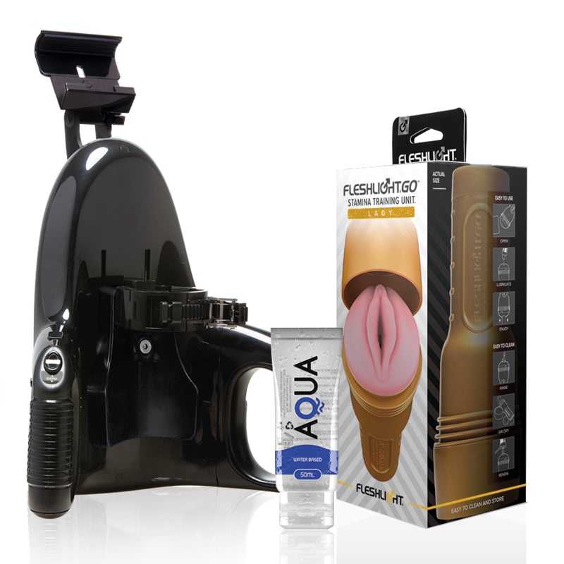 FLESHLIGHT UNIDADE DE TREINAMENTO STAMINA GO SENHORA LANyAMENTO UNIVERSAL LUBRIFICANTE AQUA QUALITY 50 ML