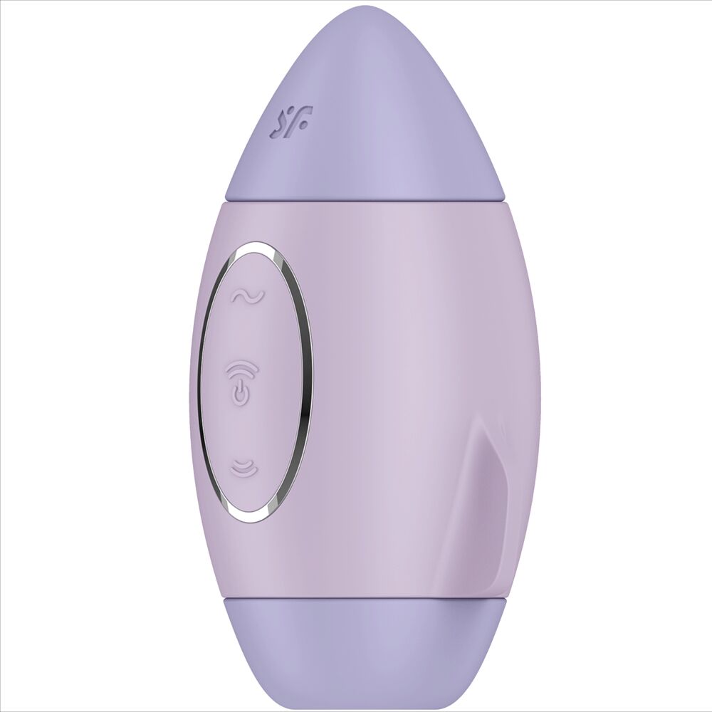 SATISFYER VIBRADOR DE IMPULSO DUPLO PEQUENO LILAC MISSION CONTROL