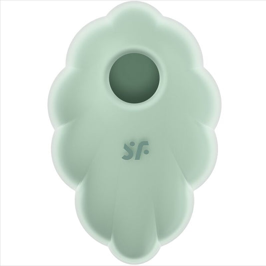 SATISFYER VIBRADOR DE PULSO DE AR VERDE CLOUND DANCER