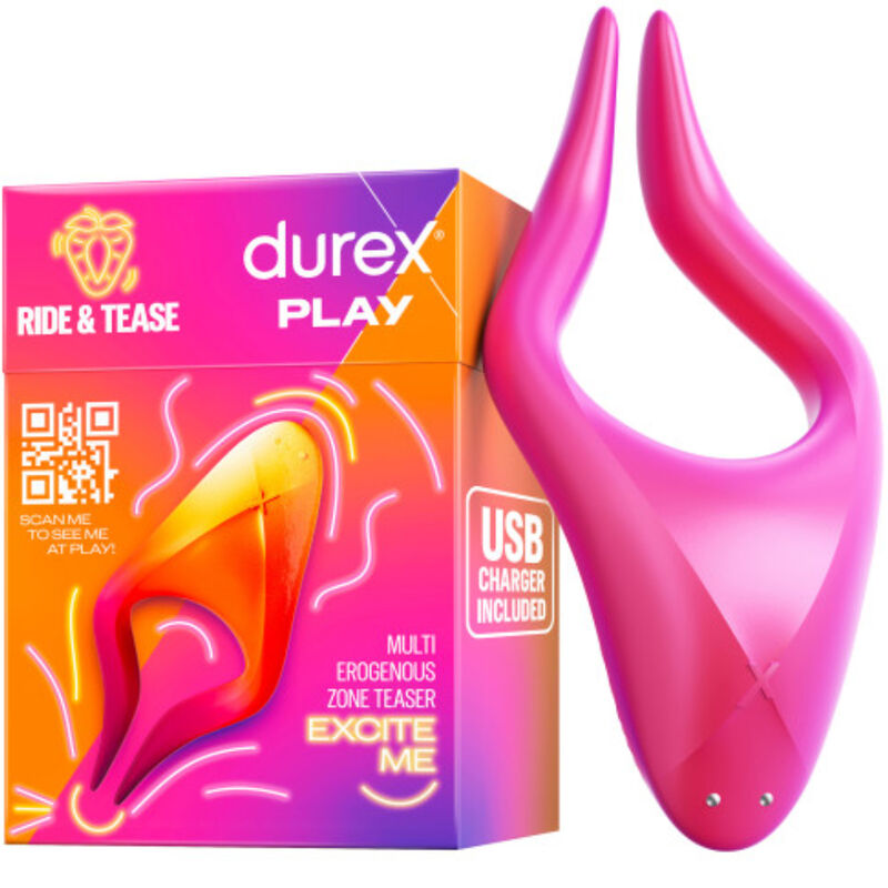 DUREX BRINQUEDO MULTI ESTIMULADOR RIDE TEASE